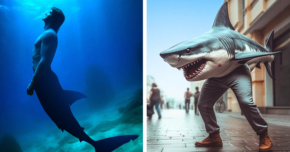 What If People and Fish Changed Their Places What If People and Fish Changed Their Places