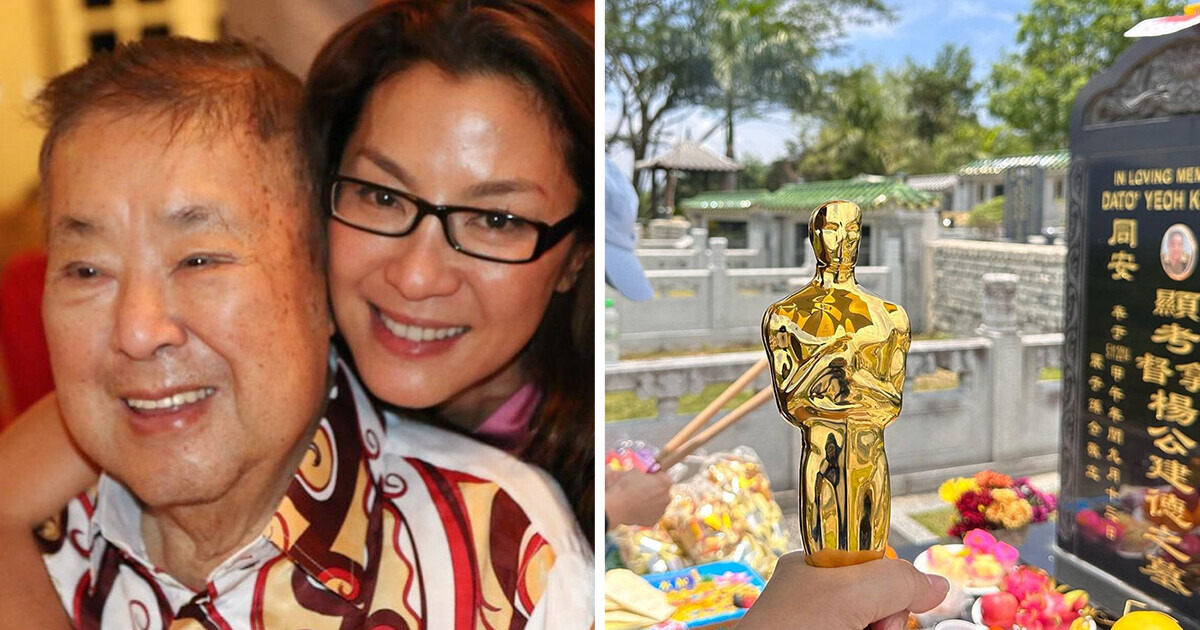 ’’Brought Mr. O Home’’ To Make Her Late Dad Proud, Michelle Yeoh Brings Her Oscar to His Grave ’’Brought Mr. O Home’’ To Make Her Late Dad Proud, Michelle Yeoh Brings Her Oscar to His Grave