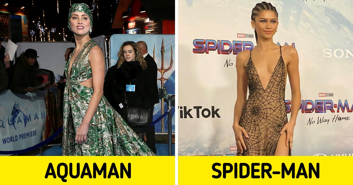 15 Celebrities Whose Red Carpet Looks Have Been Inspired by Their Movies