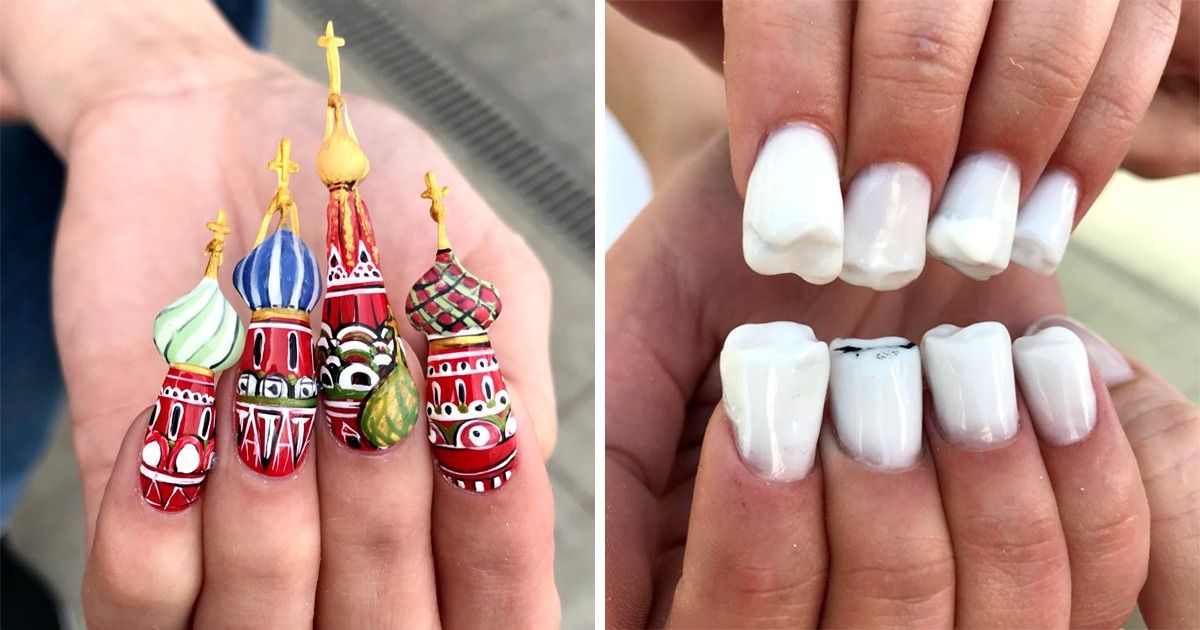 Peculiar Nail Designs Show That a True Artist’s Imagination Has No Limits