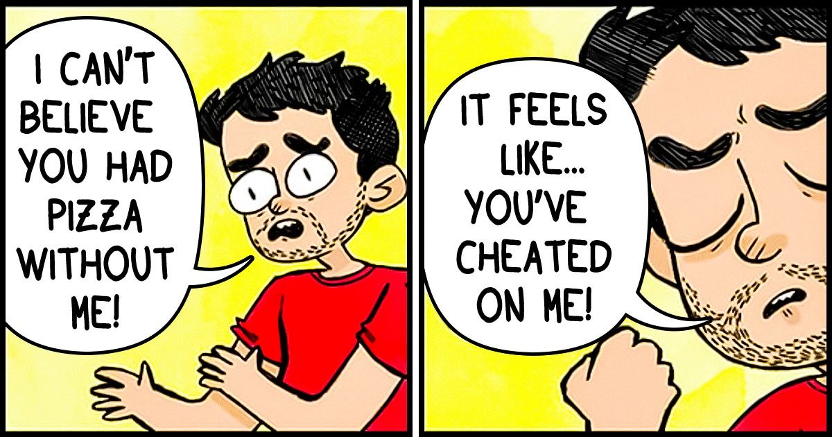 An Artist Illustrates the Crazy Life of a Couple, and It’s Both Sweet and Funny