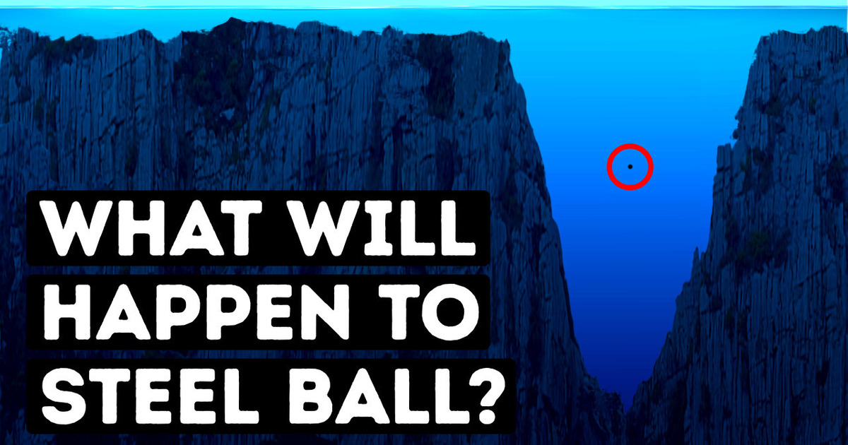 What If You Dropped a Steel Ball Into the Mariana Trench What If You Dropped a Steel Ball Into the Mariana Trench