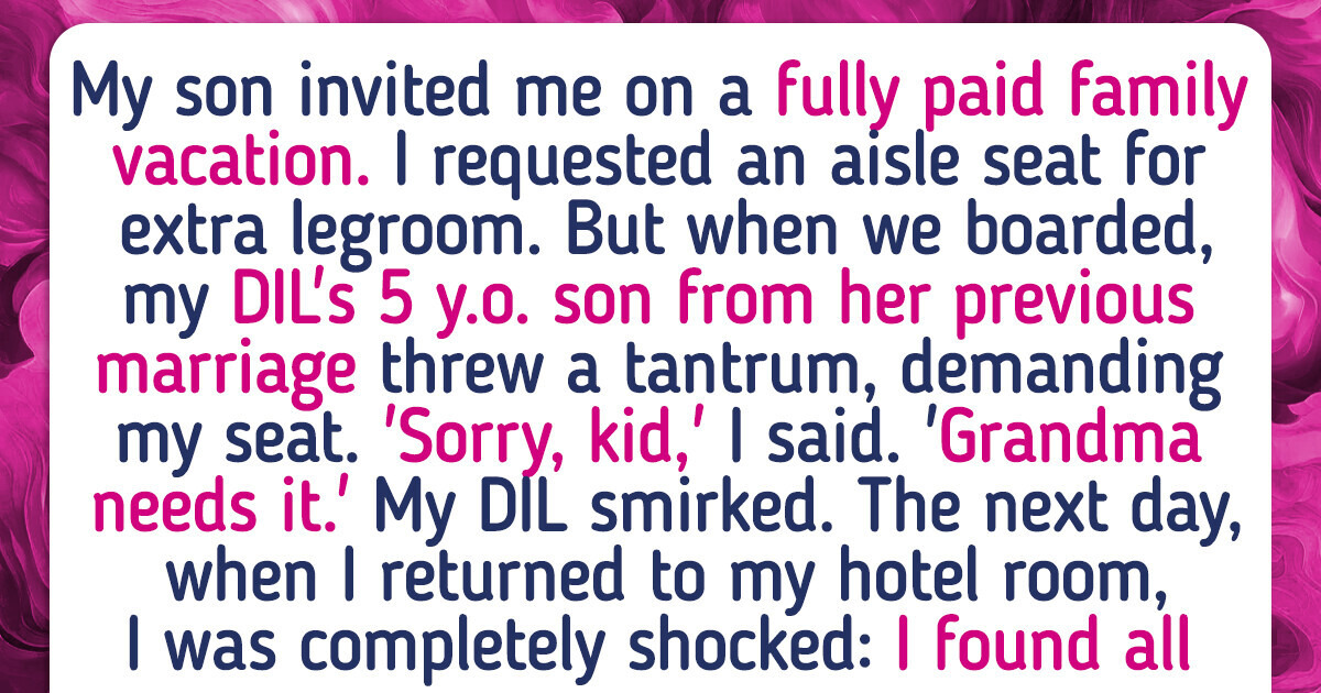 I Refused to Give Up My Seat to My DIL’s Spoiled Kid I Refused to Give Up My Seat to My DIL’s Spoiled Kid