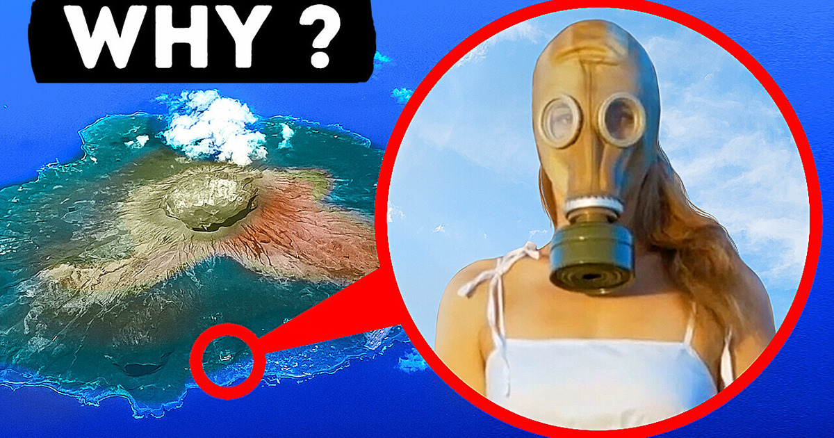 Island With Highly Active Volcano but People Still Live There Island With Highly Active Volcano but People Still Live There