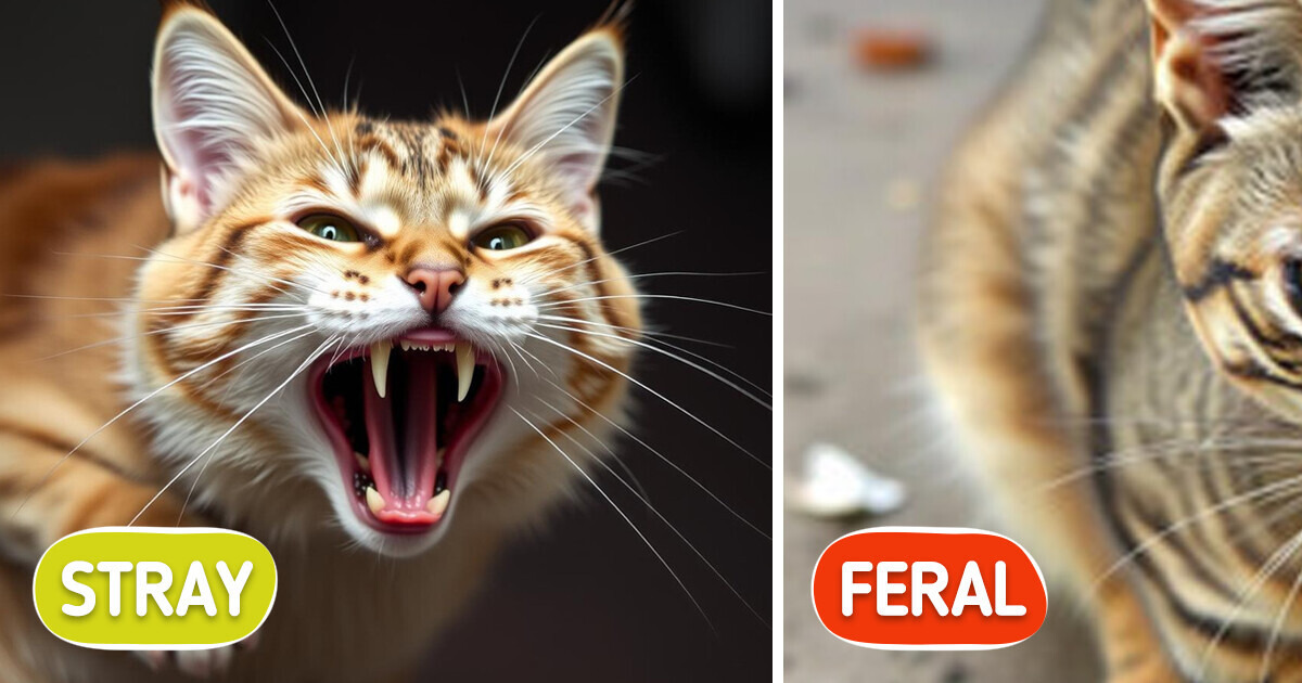How to Know If a Cat Is a Stray and Needs Home or Feral and Better Not Be Touched How to Know If a Cat Is a Stray and Needs Home or Feral and Better Not Be Touched