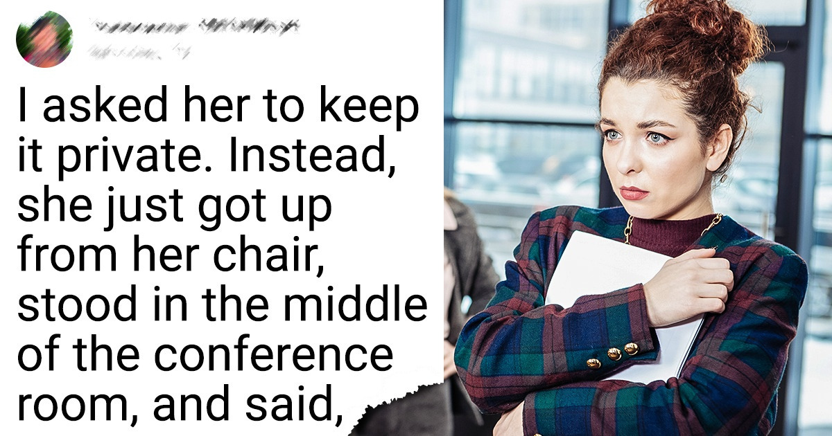 My Colleague Told Everyone in the Office That I’m Pregnant, and Even the Boss Knows My Colleague Told Everyone in the Office That I’m Pregnant, and Even the Boss Knows