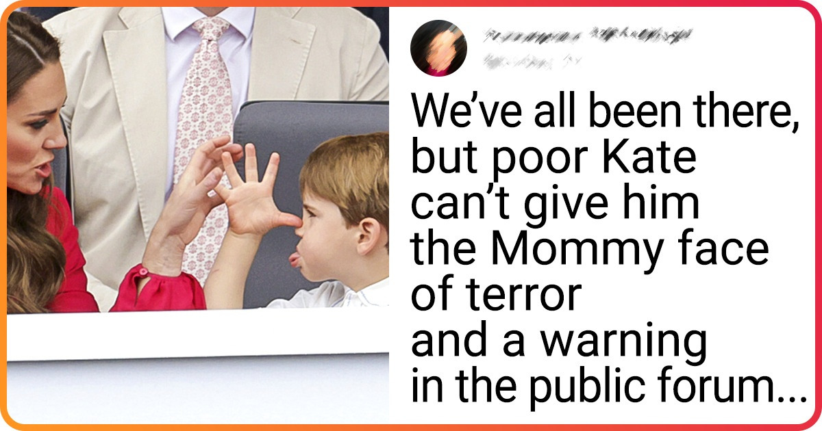 “We Are All Kate,” 20+ Parents’ Reactions to Prince Louis’ Antics Who Deeply Relate to the Duchess of Cambridge