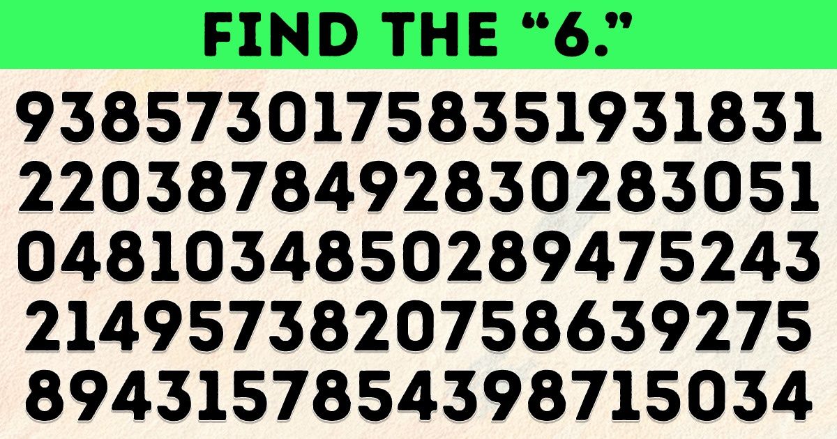 A Quick and Fun Test to Check How Good Your Eyesight Is