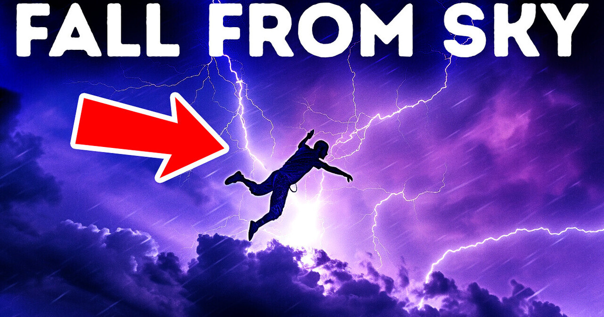 A Man Who Nearly Drowned in the Sky A Man Who Nearly Drowned in the Sky