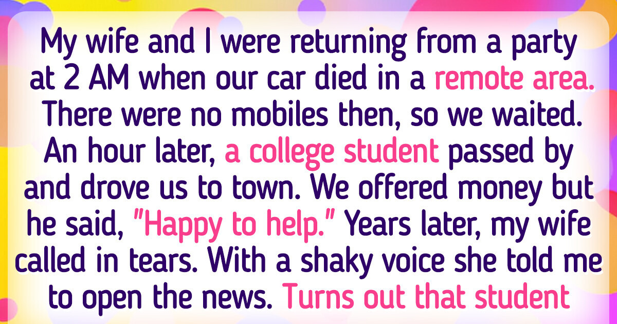 15 People Who Were Blessed by an Instant Twist of Fate 15 People Who Were Blessed by an Instant Twist of Fate