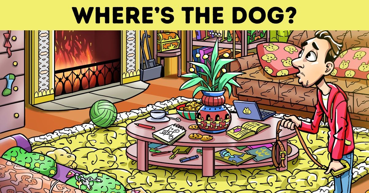 Test How Sharp Your Vision Is by Finding the Lost Objects in These Images
