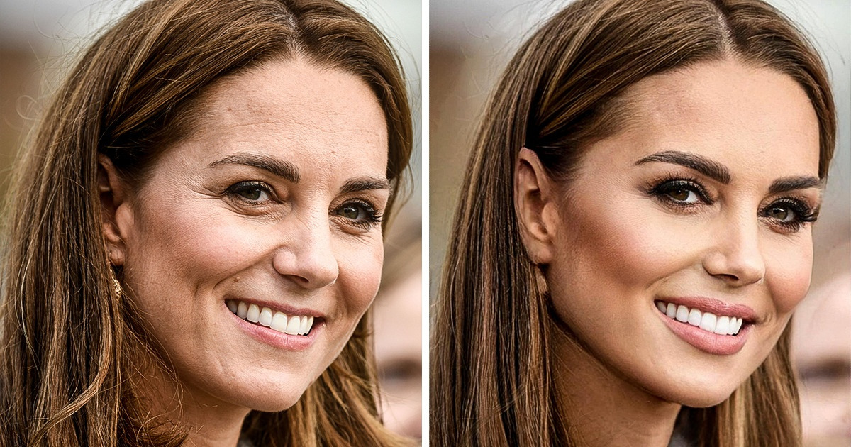What 17 Celebrities Would Look Like If They Followed the Evolution of Beauty Standards