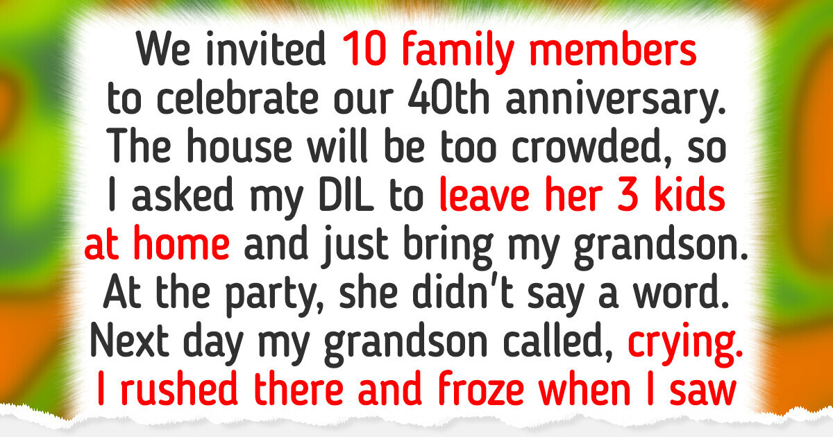 I Excluded My DIL’s Kids From Our Celebration—Family Comes First