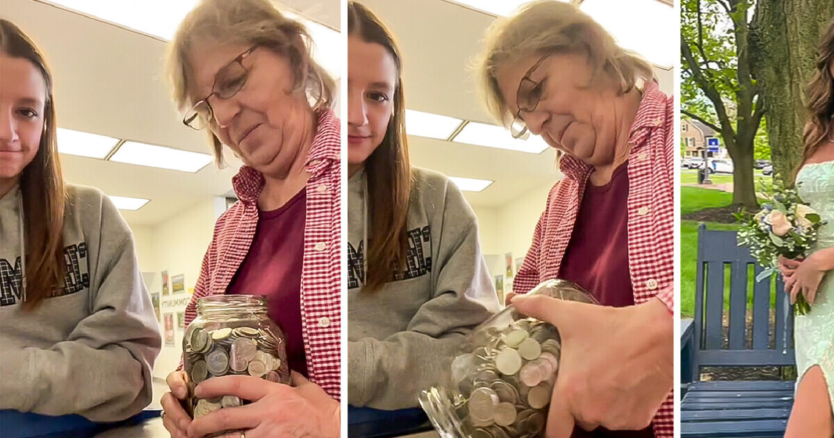 Grandma Saves Every Penny for Granddaughter’s Prom Dress, and People Share Emotional Reaction to It
