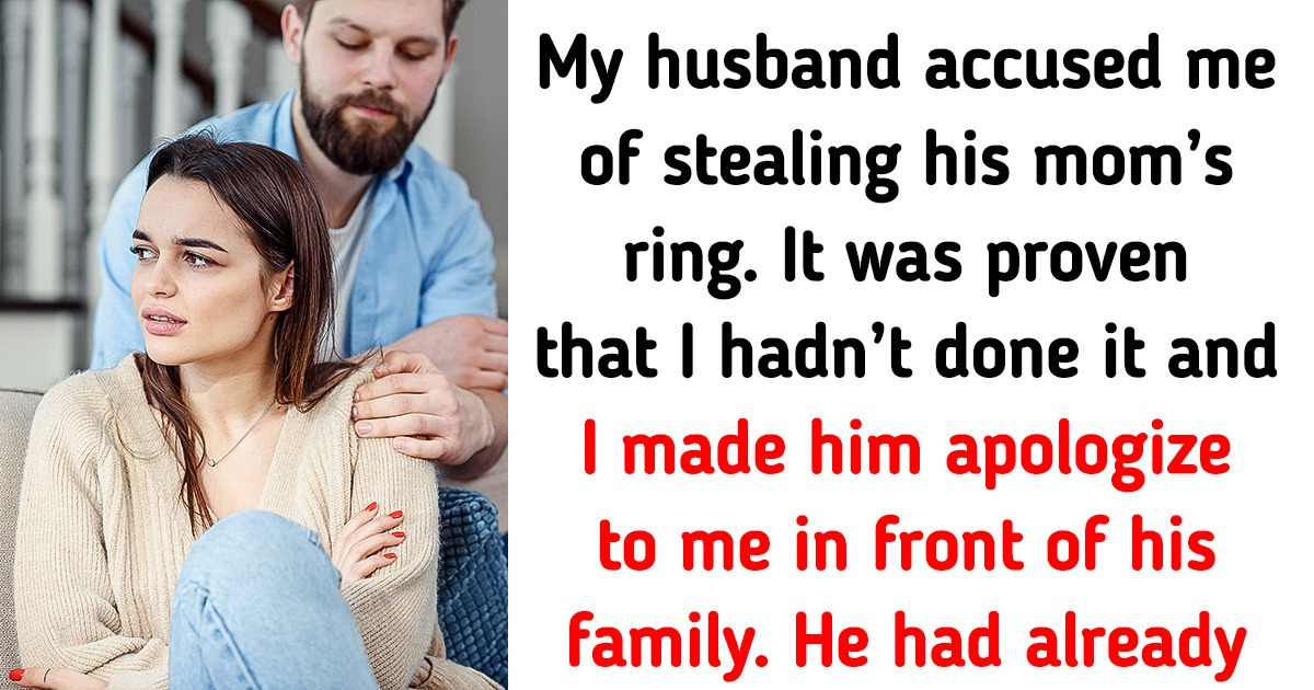A Woman Made Her Husband Apologize to Her Publicly After He Accused Her of Stealing thumbnail