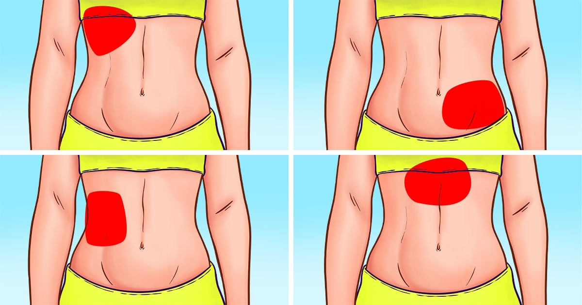 What the Location of Your Bellyache Reveals About Your Health What the Location of Your Bellyache Reveals About Your Health