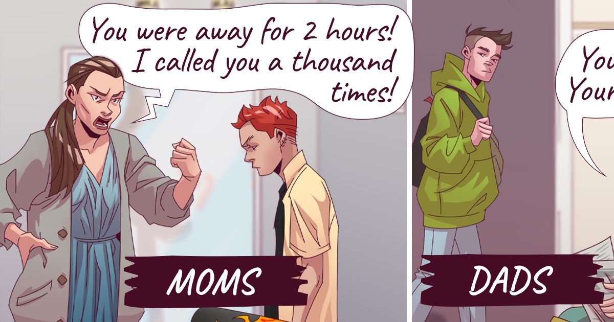 8 Situations That Prove Moms’ and Dads’ Parenting Styles Are Way Different 8 Situations That Prove Moms’ and Dads’ Parenting Styles Are Way Different