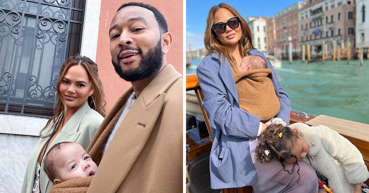 Chrissy Teigen Plays It Cool in Response to Getting Mom-Shamed Chrissy Teigen Plays It Cool in Response to Getting Mom-Shamed