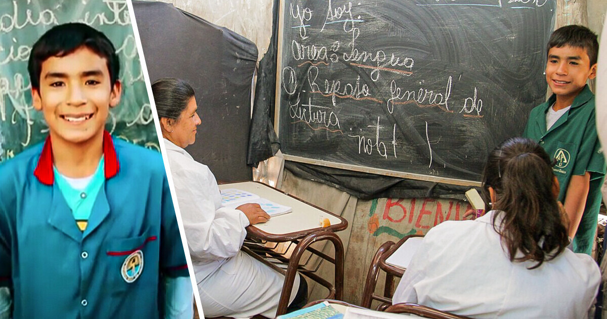 The Incredible Story of a 12-Years-Old Who Built a School at the Back of His House to Teach Kids in His Neighborhood