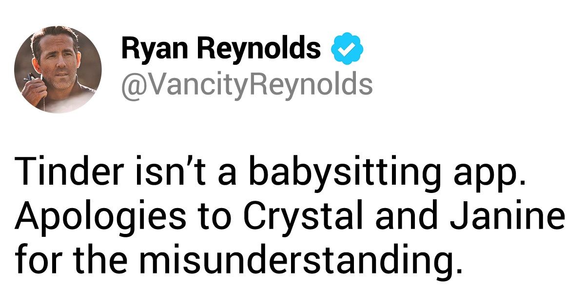 20 Times Ryan Reynolds’ Bright Personality Lit Up Everyone’s Day on Twitter 20 Times Ryan Reynolds’ Bright Personality Lit Up Everyone’s Day on Twitter