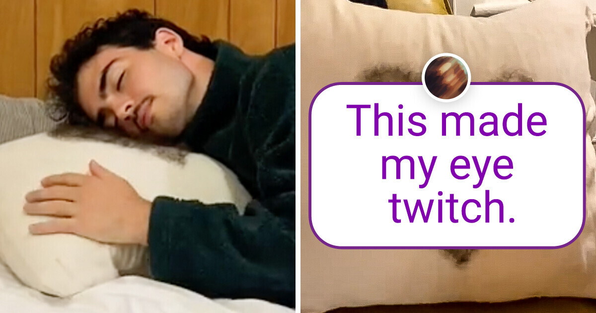 VIDEO: A Man Stitches His CHEST HAIR on a Girlfriend’s Pillow and the Process Is Leaving People Speechless VIDEO: A Man Stitches His CHEST HAIR on a Girlfriend’s Pillow and the Process Is Leaving People Speechless