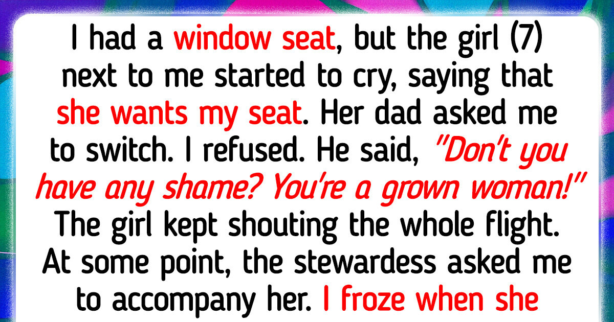I Bought My Seat—No Entitled Parent or Child Is Taking It From Me I Bought My Seat—No Entitled Parent or Child Is Taking It From Me