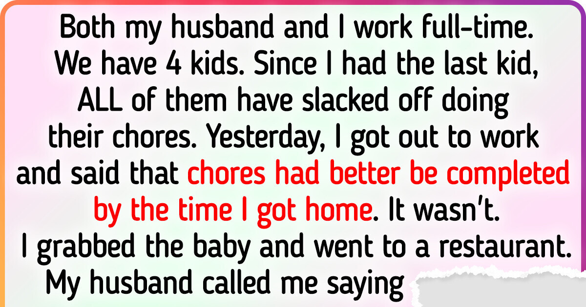 I’m Sick and Tired of My Husband Never Doing the Dishes, So I Took a Drastic Measure I’m Sick and Tired of My Husband Never Doing the Dishes, So I Took a Drastic Measure