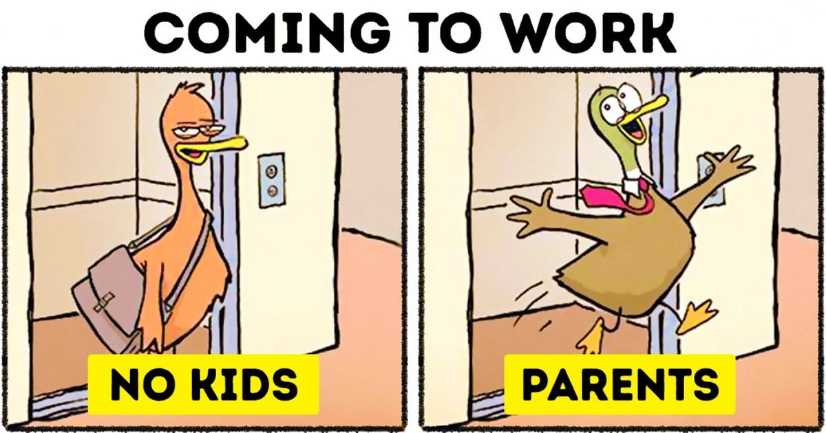 20 Superb Illustrations That Absolutely Every Parent Will Understand