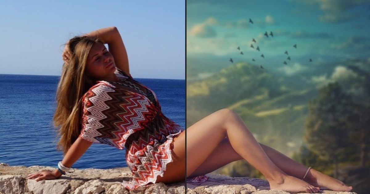 15 Amazing Images Before and After Photoshop