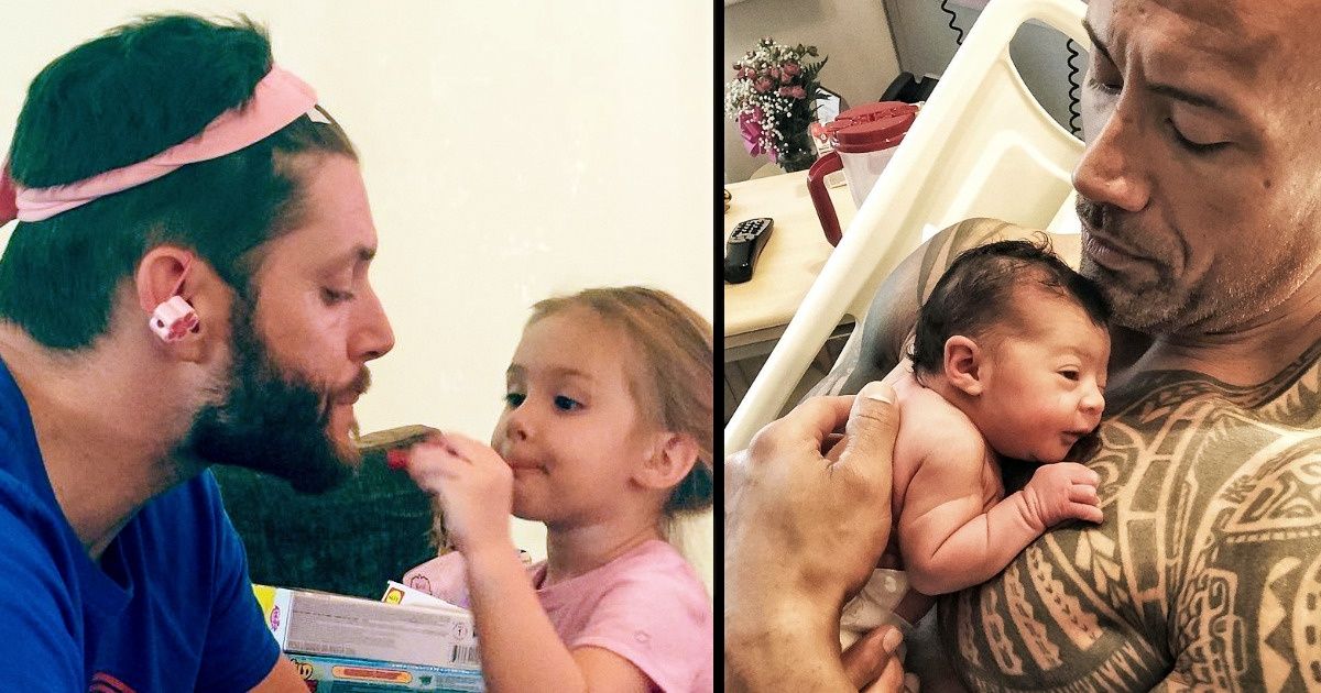 Famous Dads That Can Melt Your Heart With Their Cuteness Famous Dads That Can Melt Your Heart With Their Cuteness