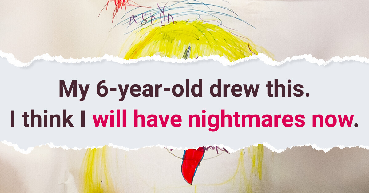 17 Unforgettable Kids’ Drawings That Left Parents Speechless 17 Unforgettable Kids’ Drawings That Left Parents Speechless