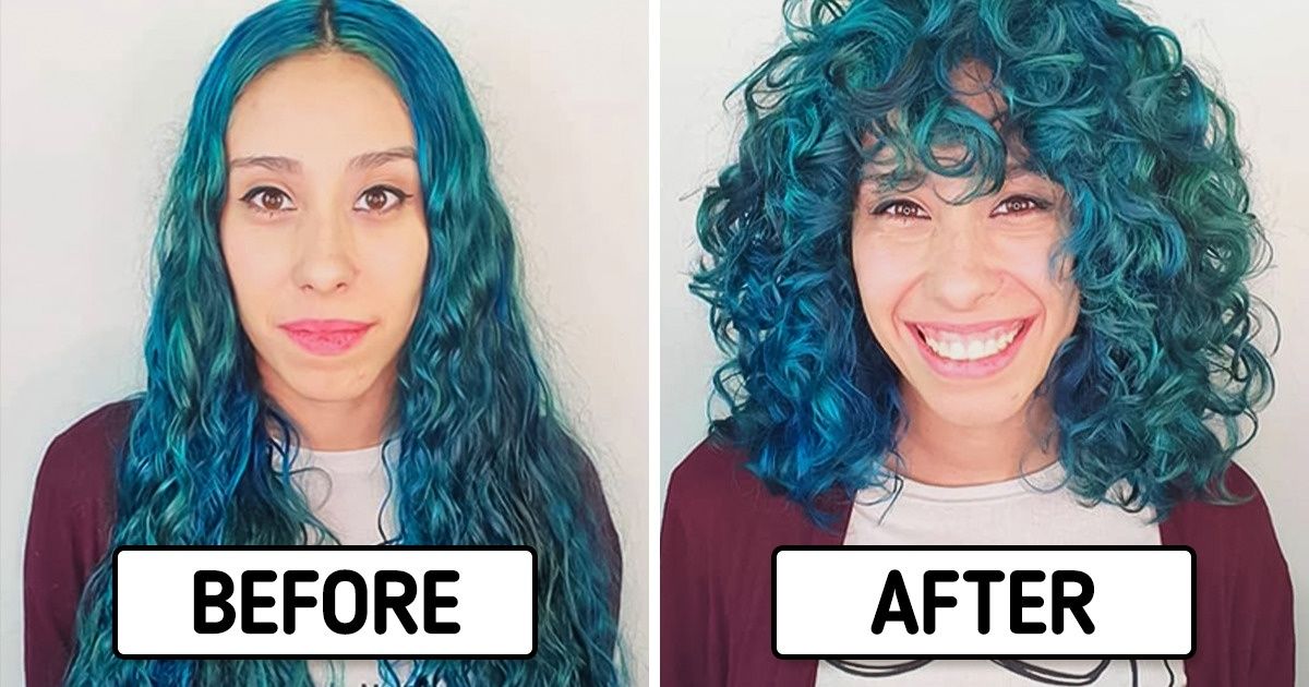 A Hair Stylist From Brazil Turns Shapeless Long Hair Into Elastic Curls