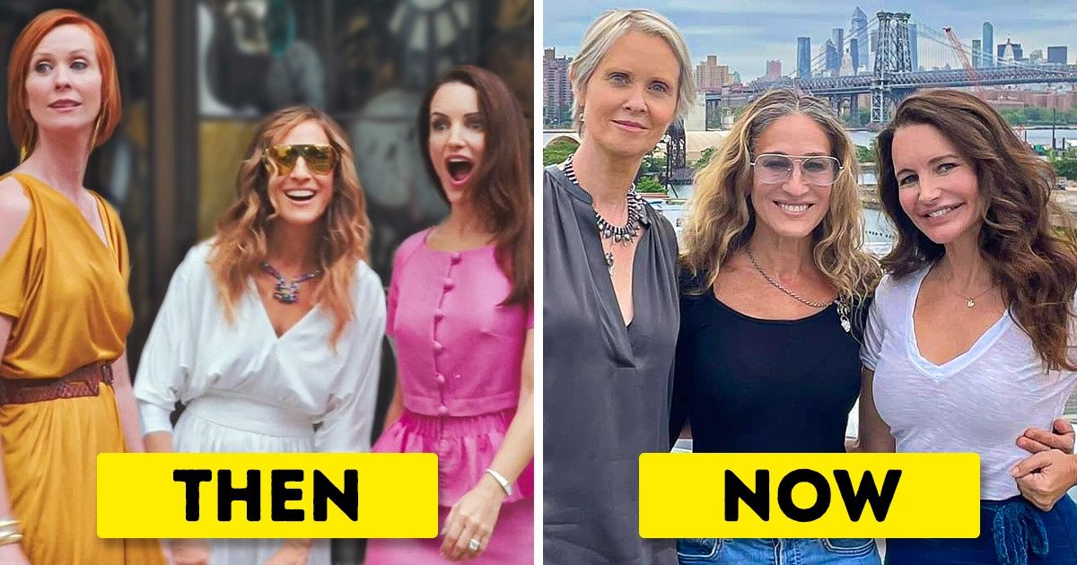 17 Then and Now Photos of Our Favorite Characters That Show Time Really Does Fly