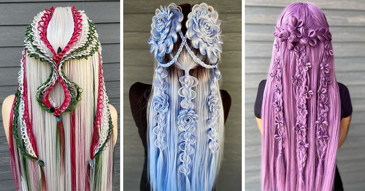 A Hairstylist Creates Arabesque Hairstyles That Go Viral in the Blink of an Eye A Hairstylist Creates Arabesque Hairstyles That Go Viral in the Blink of an Eye
