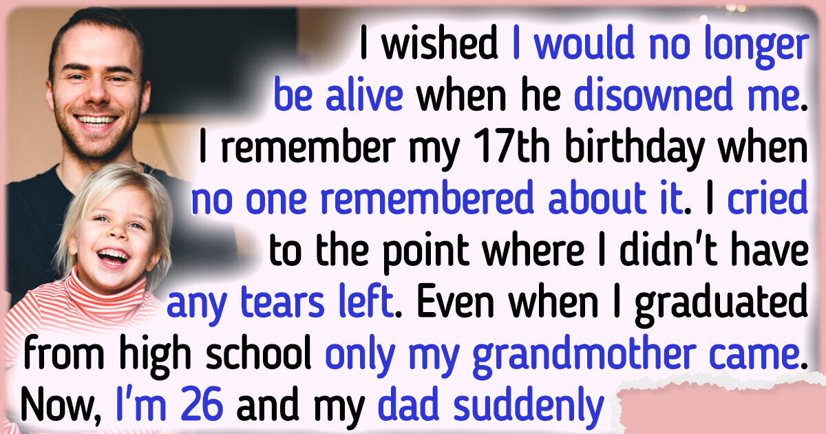 Dad Learned I’m Not His Bio Child, Made My Life Hell, Years Later I Made Him Taste His Own Medicine Dad Learned I’m Not His Bio Child, Made My Life Hell, Years Later I Made Him Taste His Own Medicine