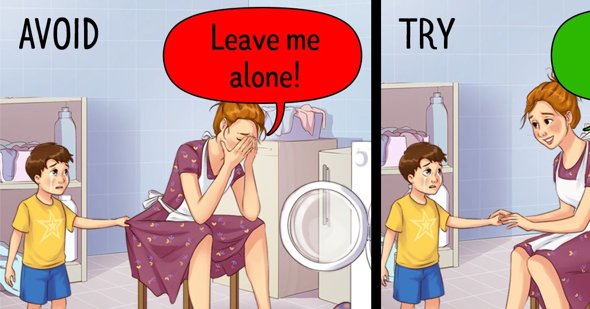 12 Phrases That Can Be Harmful to Your Kid, and 12 Things to Say Instead 12 Phrases That Can Be Harmful to Your Kid, and 12 Things to Say Instead
