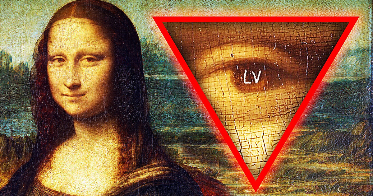 Symbols' found in Mona Lisa eyes