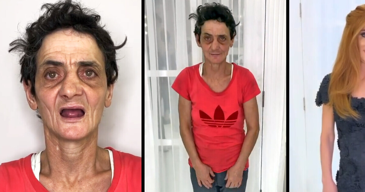 A Homeless Woman Got a Free Makeover and People Can’t Believe Their Eyes A Homeless Woman Got a Free Makeover and People Can’t Believe Their Eyes