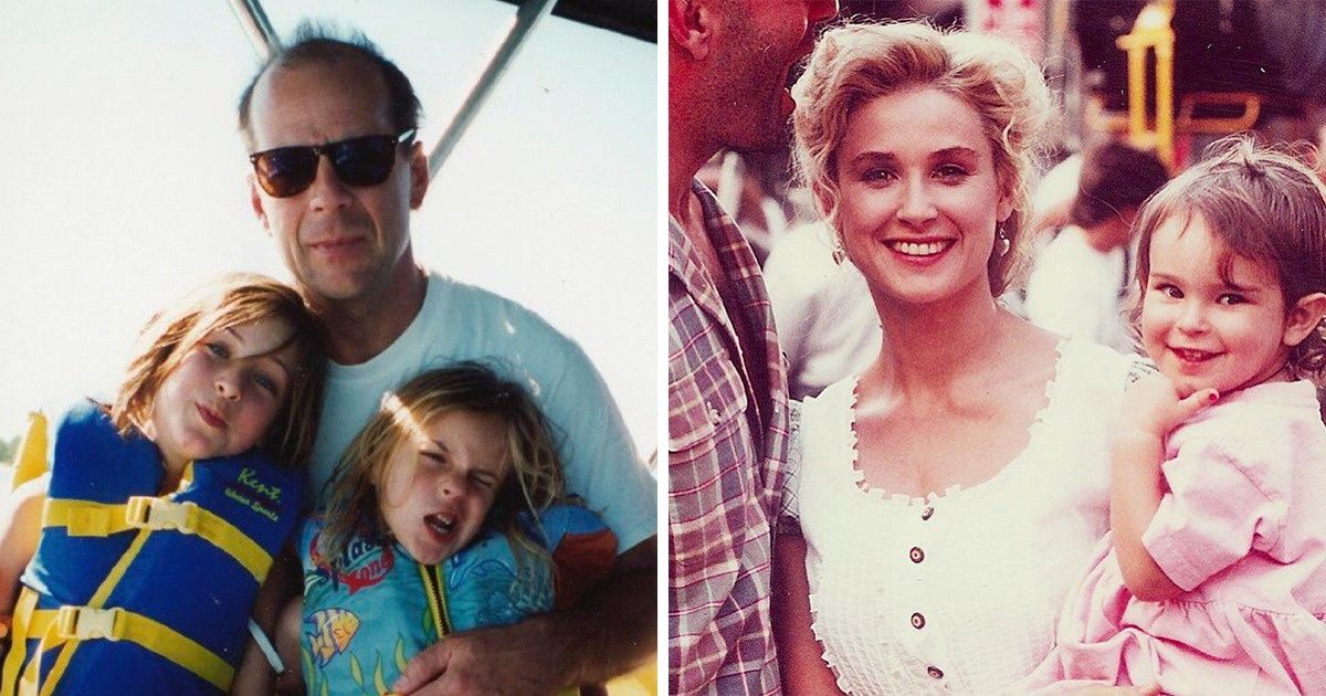 Bruce Willis And Demi Moore S 3 Daughters Grew Up To Become The Spitting Images Of Their Parents