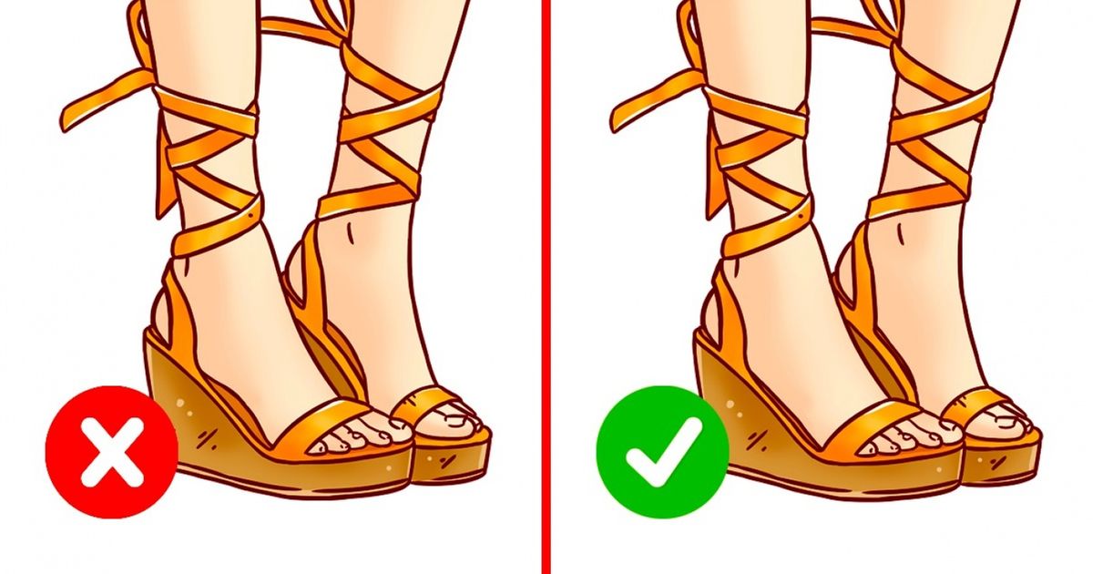10 Mistakes We Make When Choosing Summer Shoes