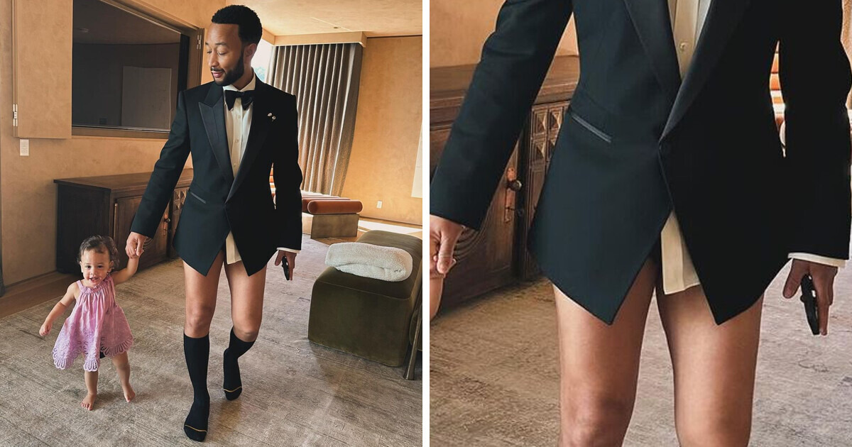 John Legend's Adorable Daddy-Daughter Moment Deemed Inappropriate / Bright Side