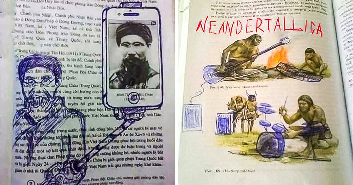 15 Fantastic Examples of Textbook Vandalism That Deserve a Scholarship