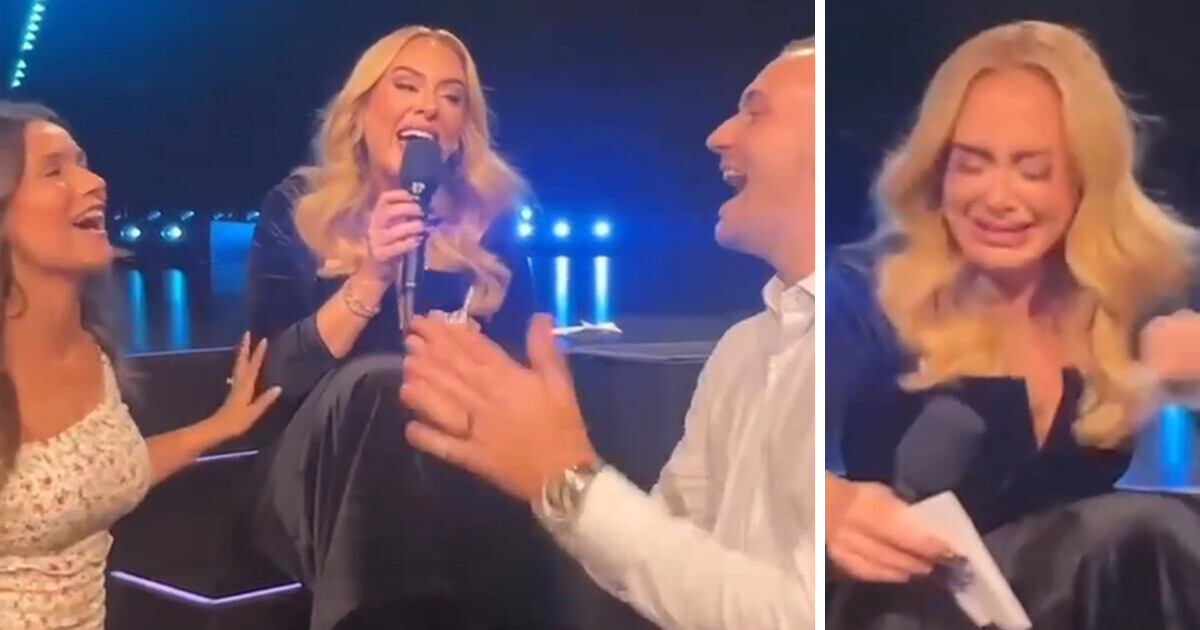 Adele Got Emotional While Doing a Couple’s Gender Reveal Live in Concert