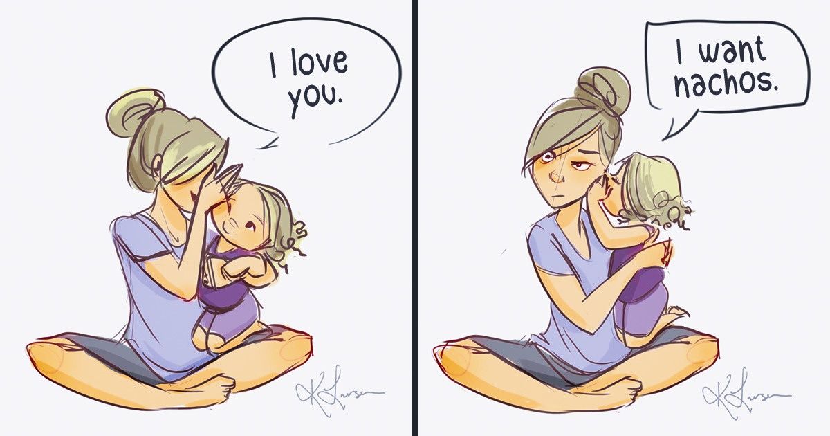 A Mormon Mom of 4 Kids Draws Illustrations That Show How Not to Go Crazy With Children A Mormon Mom of 4 Kids Draws Illustrations That Show How Not to Go Crazy With Children
