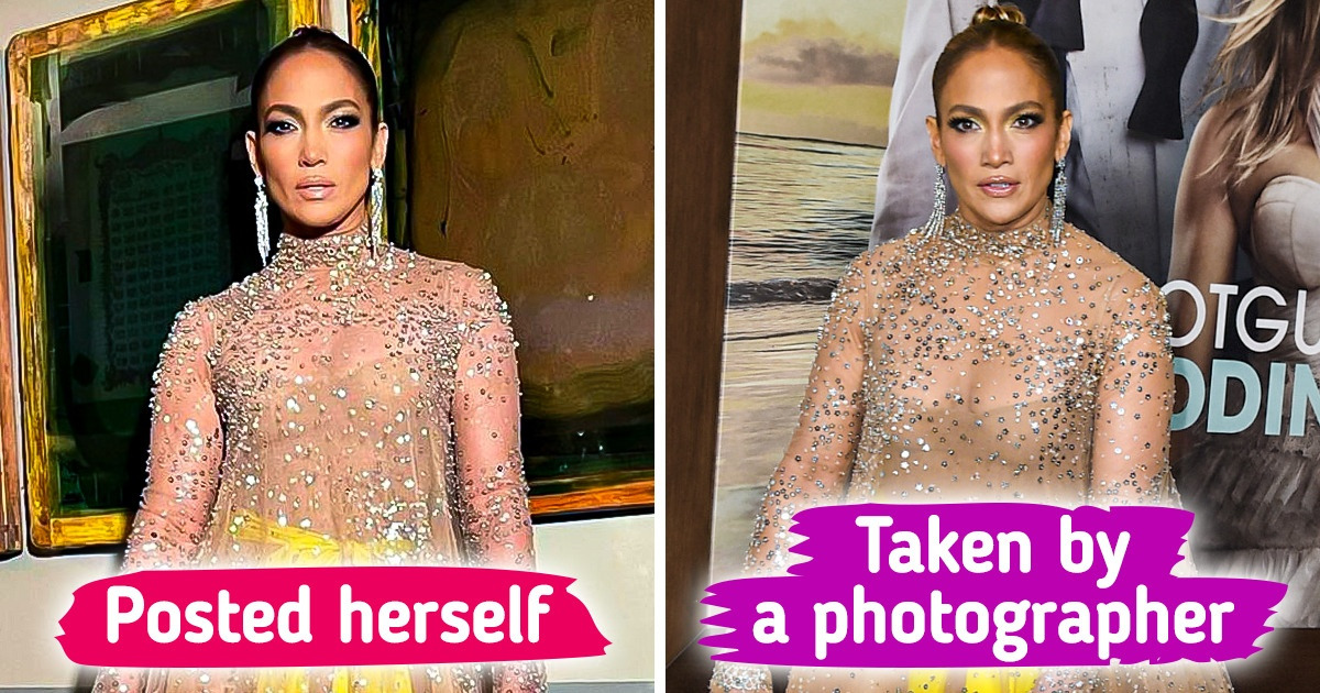 15 Side-by-Side Photos That Were Taken by Celebrities Themselves and by Professional Photographers 15 Side-by-Side Photos That Were Taken by Celebrities Themselves and by Professional Photographers