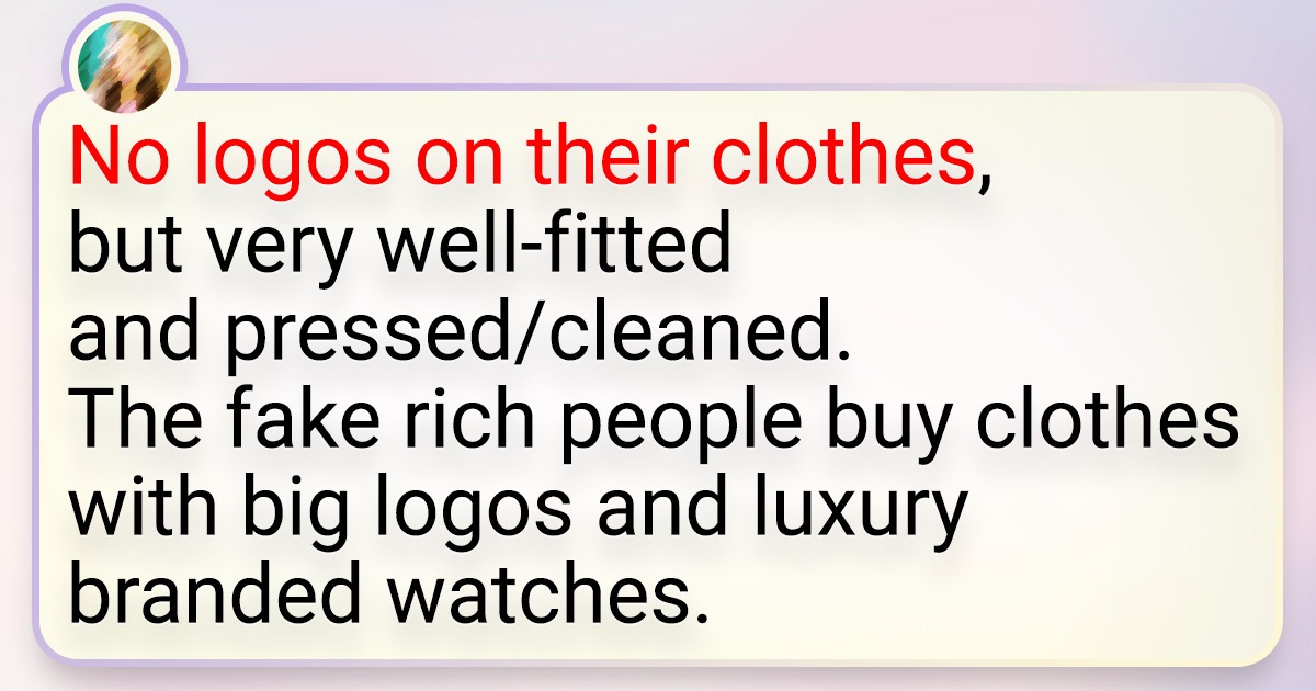 18 Things That Only People With Bottomless Pockets Do