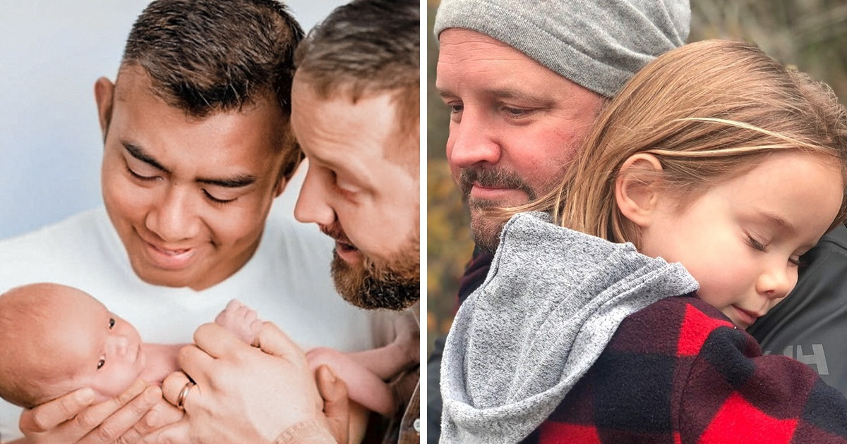 Gay Couple Adopted ’Health Risk’ Baby and Four Years Later, They Are Already Riding Up a Mountain Together Gay Couple Adopted ’Health Risk’ Baby and Four Years Later, They Are Already Riding Up a Mountain Together