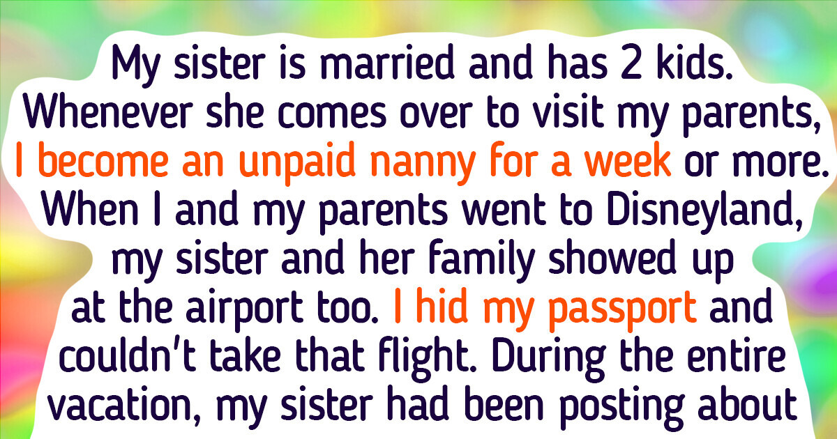 A Girl Fakes Losing Her Passport to Avoid Babysitting Her Nephews, and Asks Public If She Did the Right Thing