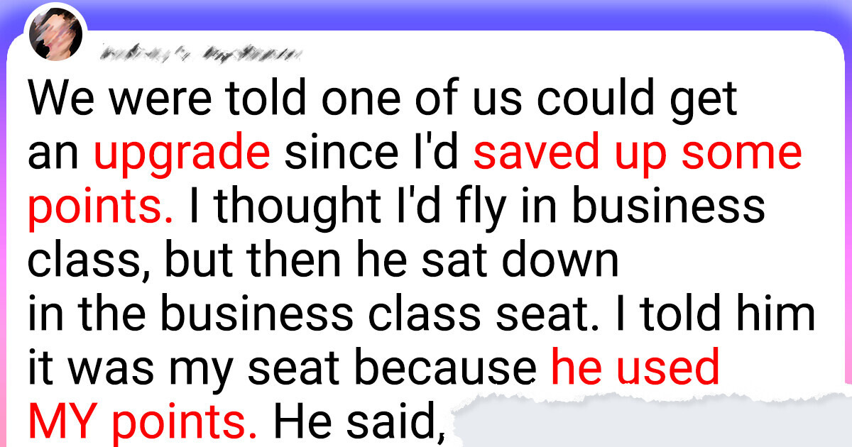 My Husband Used My Points and Left Me Alone in Economy Class on Our Honeymoon