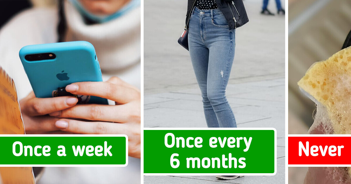 10 Things That We Clean Too Often and Actually Damage Them 10 Things That We Clean Too Often and Actually Damage Them